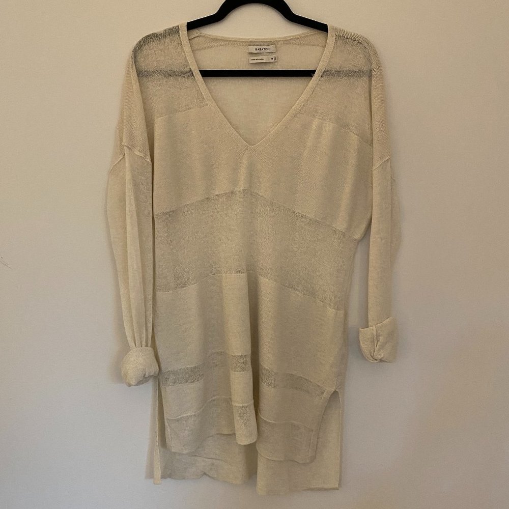 Aritzia Babaton Paneled Spring Sweater